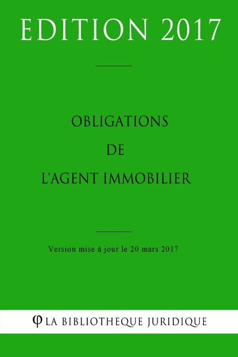 Obligations de l'agent immobilier