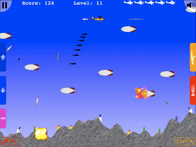 Bomber Zone HD Lite, game for IOS