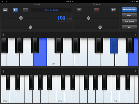 Piano Sharp HD Lite screenshot 4