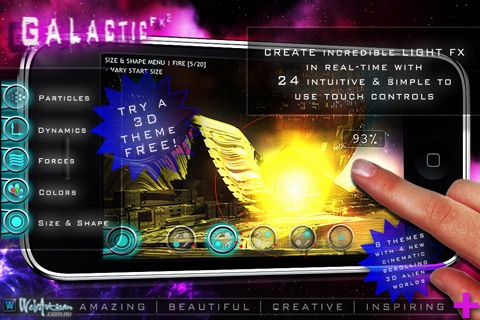 Galactic FX ² FREE : Art with Light(圖1)-速報App