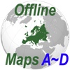 Offline Maps-European Cities A~D