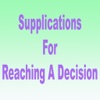 Supplication for reaching a Decision