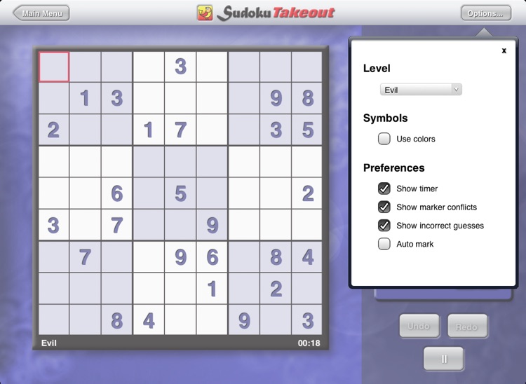 Sudoku Takeout