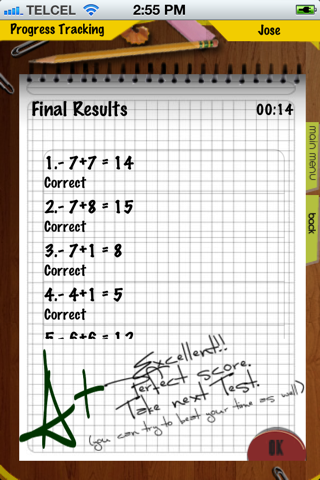 Math Tutor Lite screenshot 3