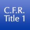 C.F.R. Title 1: General Provisions