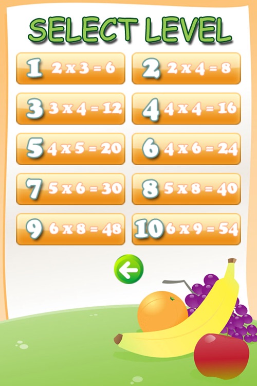 Fruits Memory Game lite