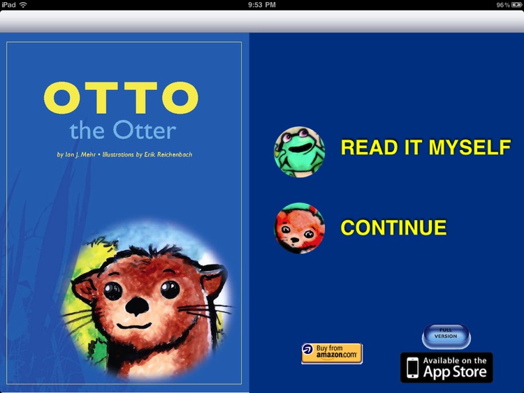 Otto the Otter Narrated Children’s Book for iPad Free