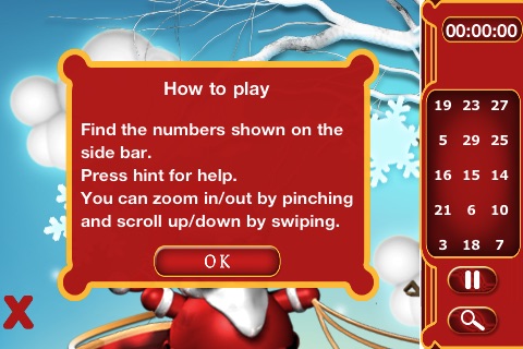 Santa Hidden Numbers