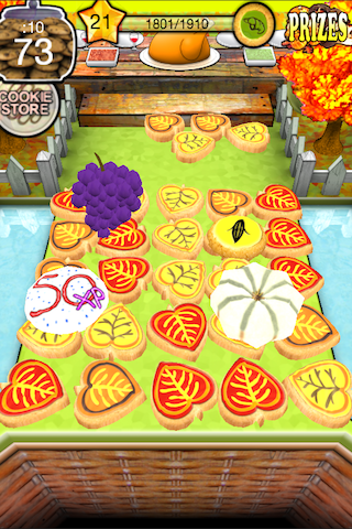 Cookie Dozer - Thanksgiving Screenshot 2