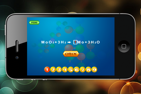 Chemistry Game HD Lite screenshot 2