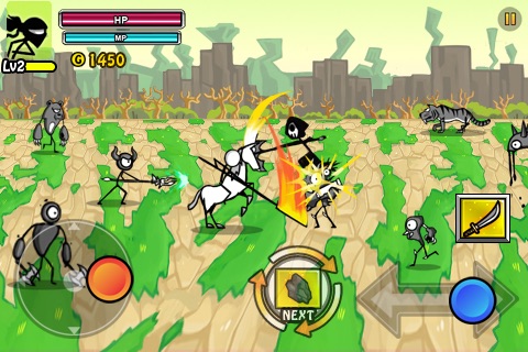 Cartoon Wars 2: Heroes Lite screenshot 3