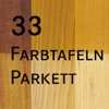 33 Farbtafeln Parkett – Nadel-, Laub-, Exotenhölzer vor und nach UV Einstrahlung