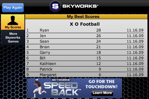 X's and O's Football® Lite - Call and Run Your Own Football Plays! screenshot-4
