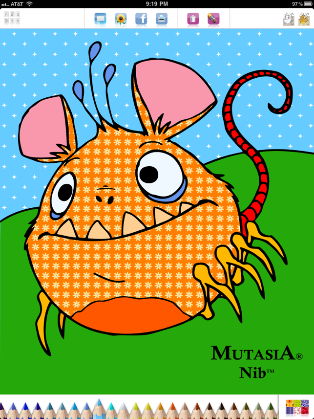 Mutasia Coloring Book for Kids