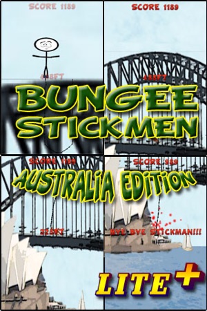 Bungee Stickmen - Australian Landmarks {