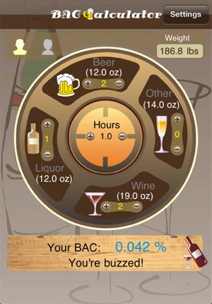 Alcohol Monitor – BAC Calculator(圖3)-速報App