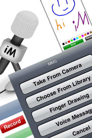Screenshots of iMessenger - Real Communication for iPhone for iPhone