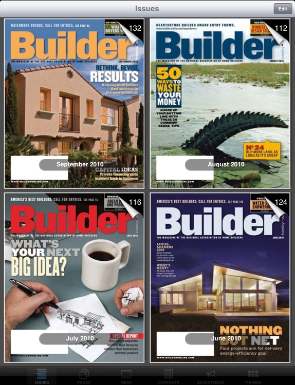 Builder Magazine Reader