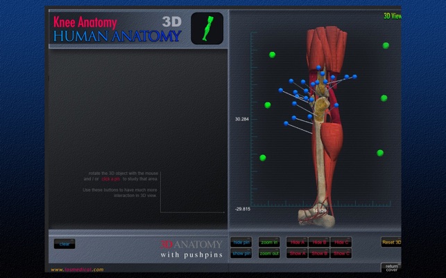 Knee Anatomy 3D(圖3)-速報App