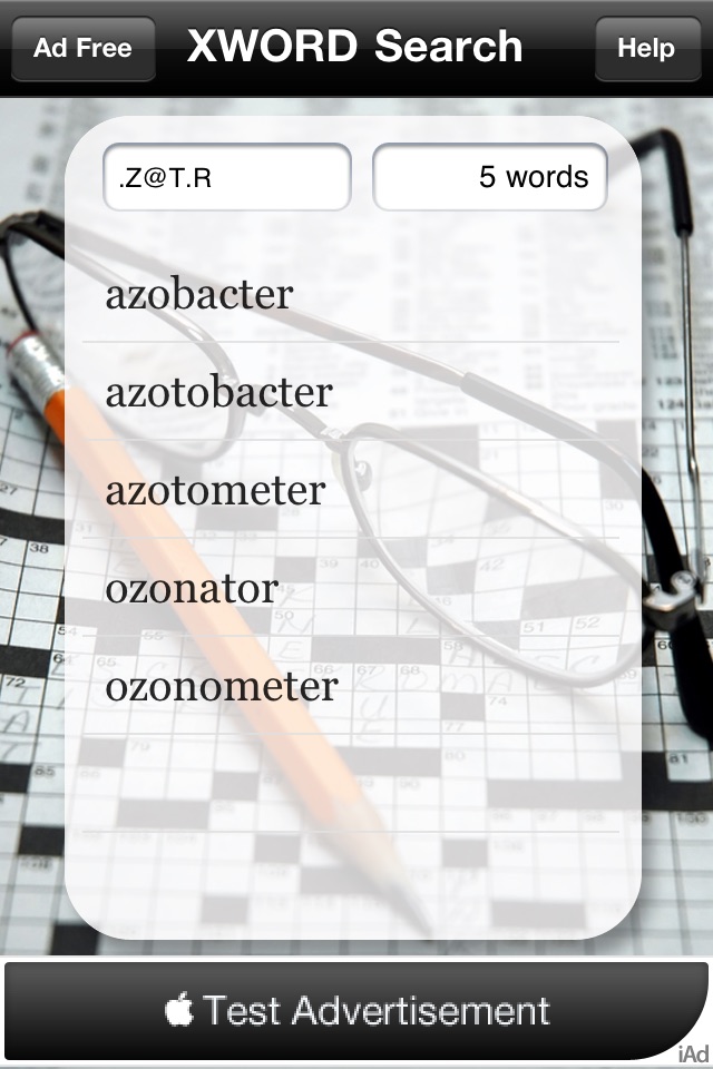 A CrossWORD Search Tool screenshot 4