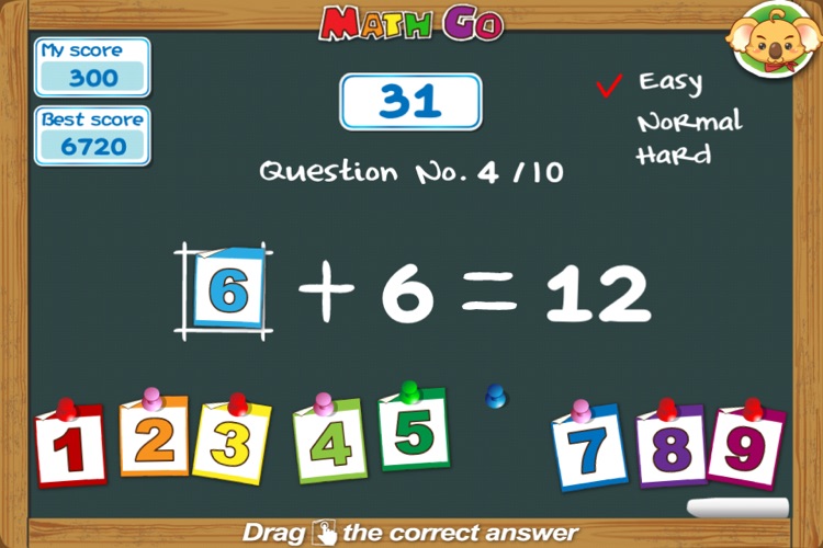 Math GO for iPhone & iPod touch