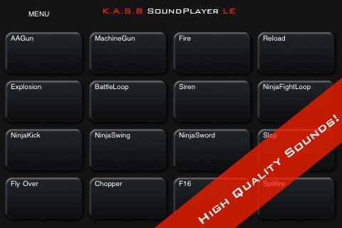 KASB Sound Player LE: Guns Planes Explosions