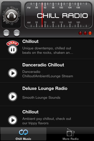 Chill Radio FM - Chillout & Downbeat Music screenshot 3