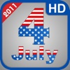 Independence Day 2011 - 4 july HD for iPad 2 and iPad