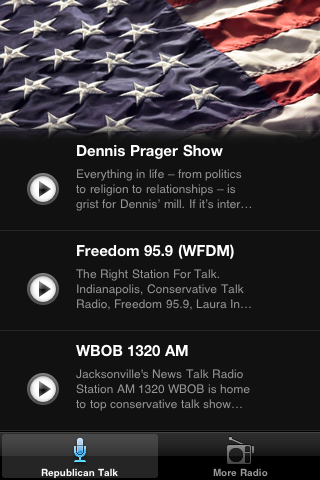 Republican News Radio FM - News From the Right screenshot 2