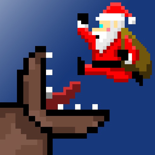 Super Mega Worm Vs Santa iOS App