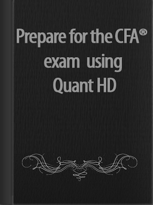 Prepare for the CFA® exam using Quant HD(圖1)-速報App