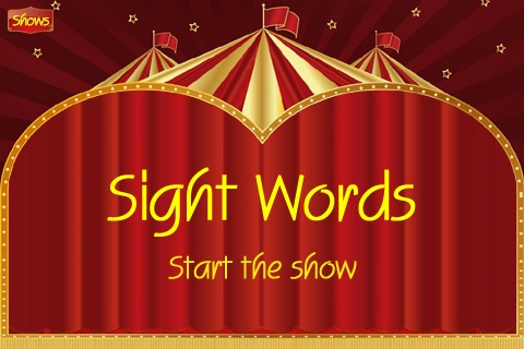 Sight Words Circus Free - 300 sightwords(圖1)-速報App