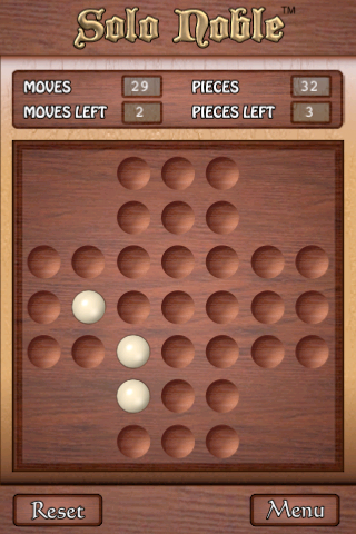 Solo Noble - Peg Solitaire - Free screenshot 4