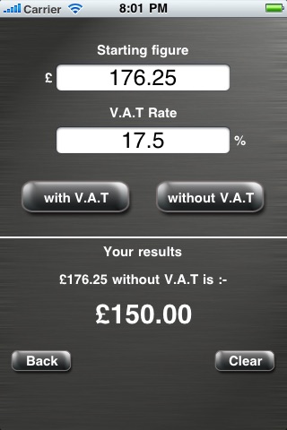 V.A.T. Calc Free screenshot-3