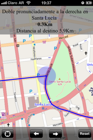 Santiago de Chile - Offline Map screenshot 4