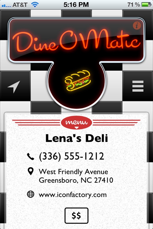 Dine-O-Matic