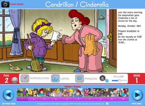 Ana Lomba’s French for Kids: Cinderella Lite Version (Bilingual French-English Story) screenshot 2