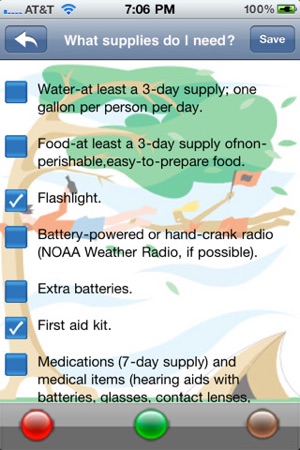 Hurricane Safety Checklist Lite(圖3)-速報App