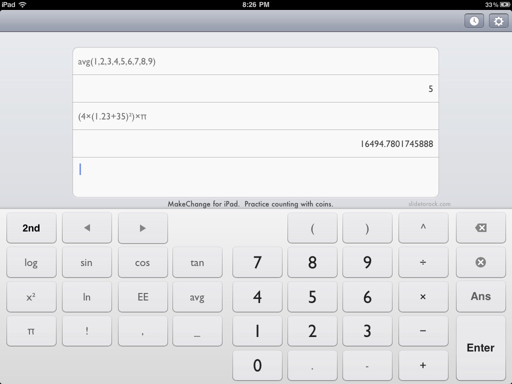 Calculess Free - Scientific Calculator for iPad screenshot 4
