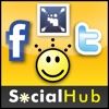 SocialHub for Facebook Twitter Buzz Myspace foursquare SMS Email Meebo: ♛✔☺ and ŜtŷÎëŝ Everywhere