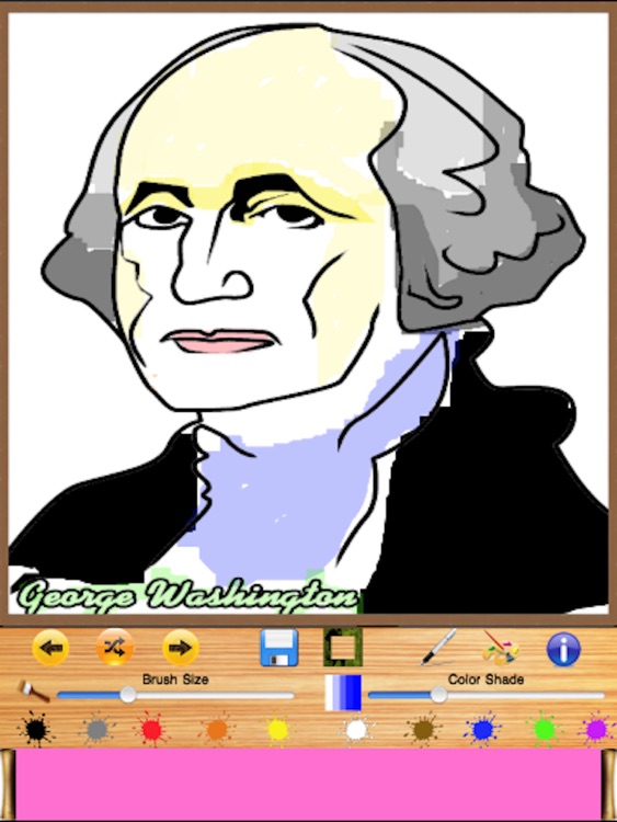 Kids FIngerpainting - President's Day HD