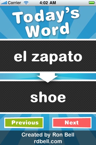 Spanish Word of the Day! (FREE)