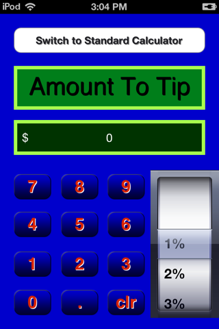 2-in-one: Calculator and Tip Calculator screenshot 2