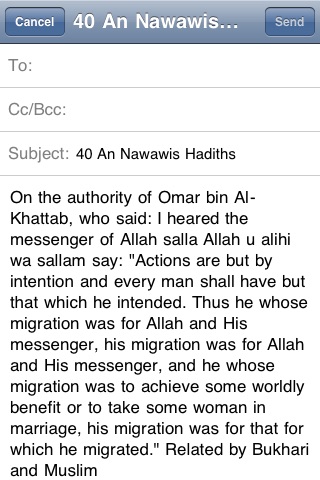 40 An Nawawis Hadiths (Islam) screenshot-3