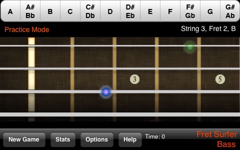 Fret Surfer Bass Trainer
