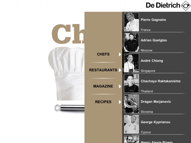 Chefs of De Dietrich – Discover a world of gastronomic delig(圖2)-速報App