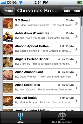 Christmas Baking Recipes screenshot 2