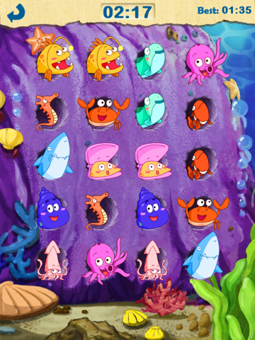 Kids Animal Match HD screenshot 2