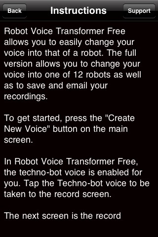 Free Robot Voice Transformer screenshot-3