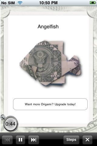 How to cancel & delete Dollar Origami Lite from iphone & ipad 4